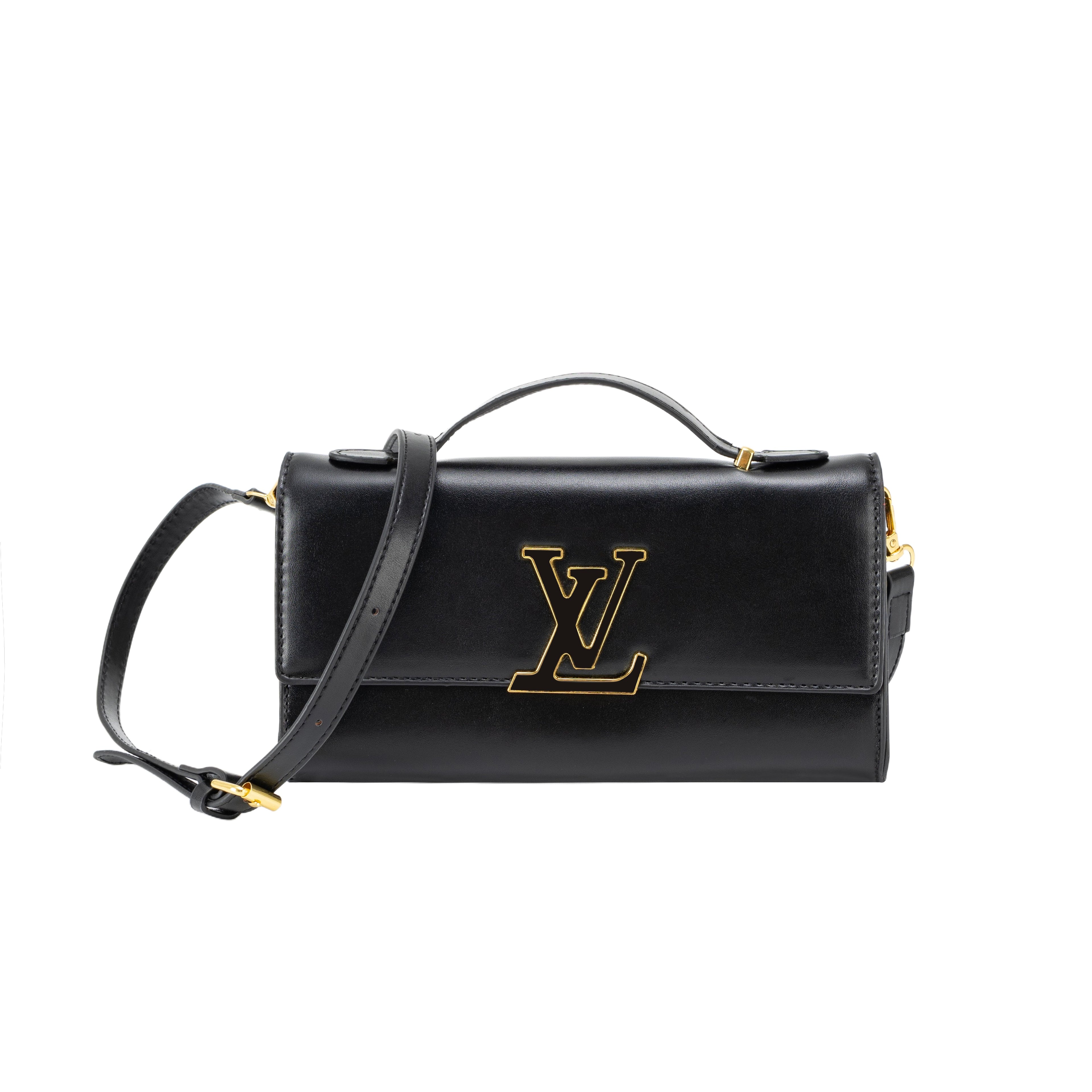 Luxe Texture Leather Handbag