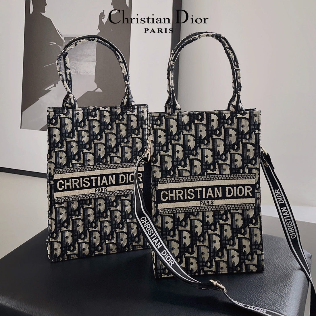 Classic Tote Bag With Crossbody Strap - ThePoshLabel