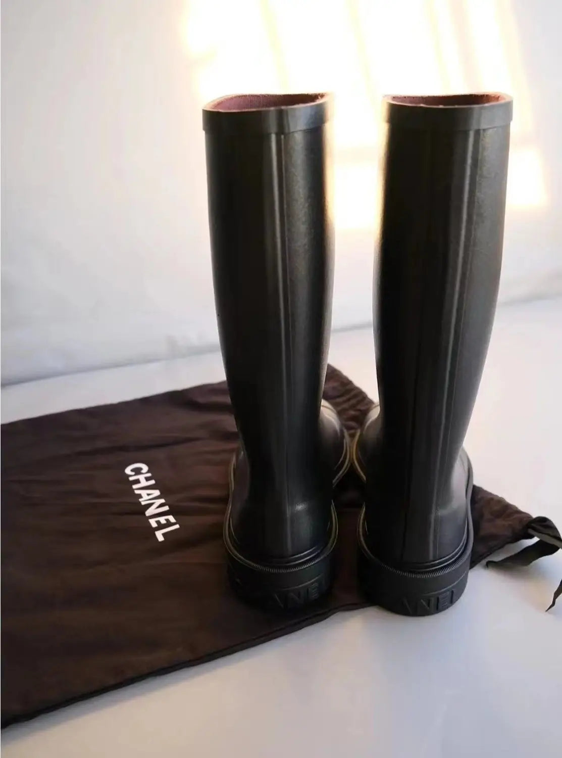 Elegant Classic Waterproof Tall Boots – Timeless Style &amp; Comfort