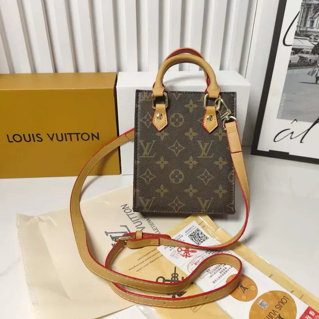 Classic Tote Bag With Crossbody Strap - ThePoshLabel