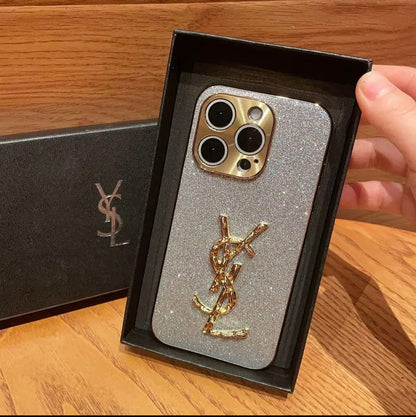 Elegant Letter x Mono iPhone Case