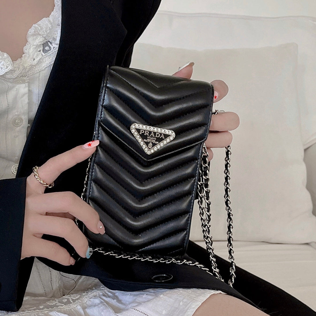 Crossbody Leather Phone Bag - ThePoshLabel