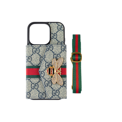 Premium Advanced Crossbody iPhone Case with Card Holder &amp; Shoulder Strap