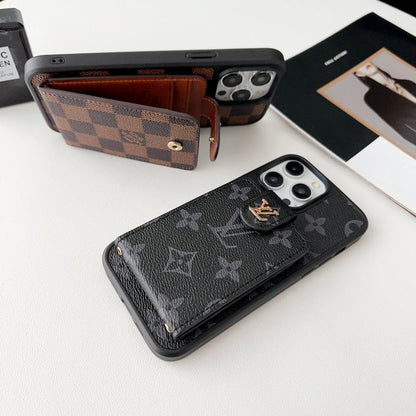 Luxury Black &amp; White Card Bag iPhone Case