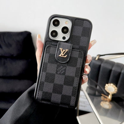 Luxury Black &amp; White Card Bag iPhone Case