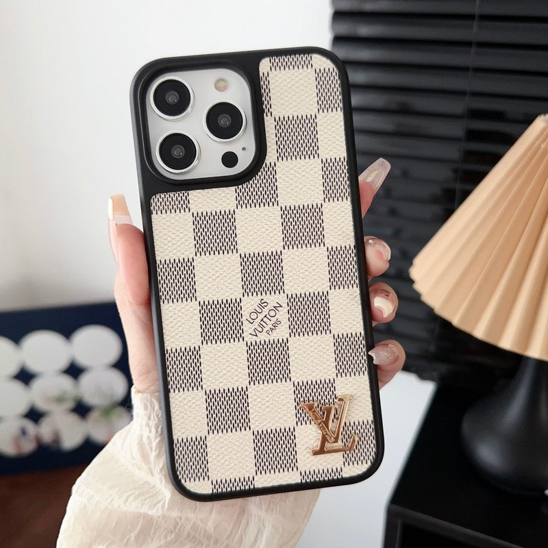 Luxury Black &amp; White iPhone Case