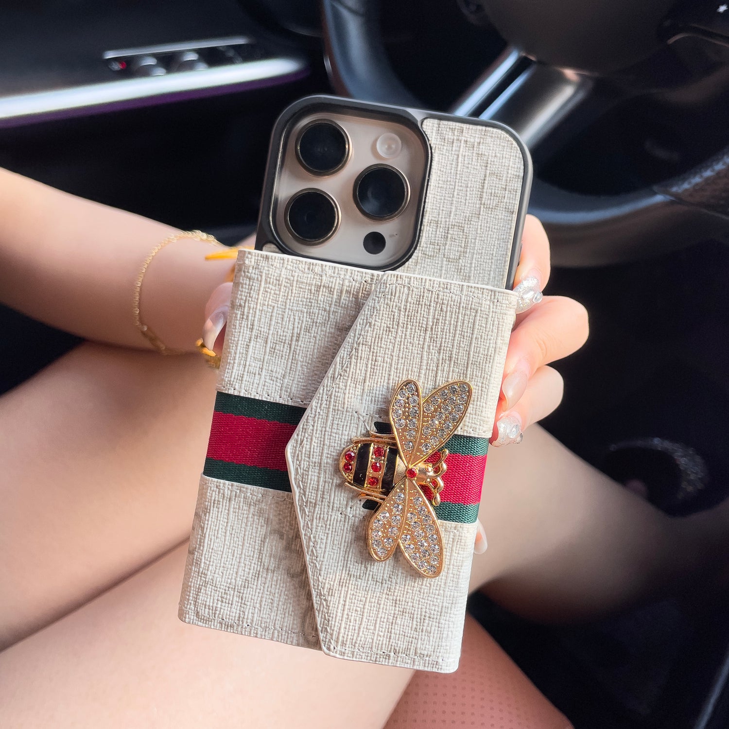 Premium Advanced Crossbody iPhone Case with Card Holder &amp; Shoulder Strap