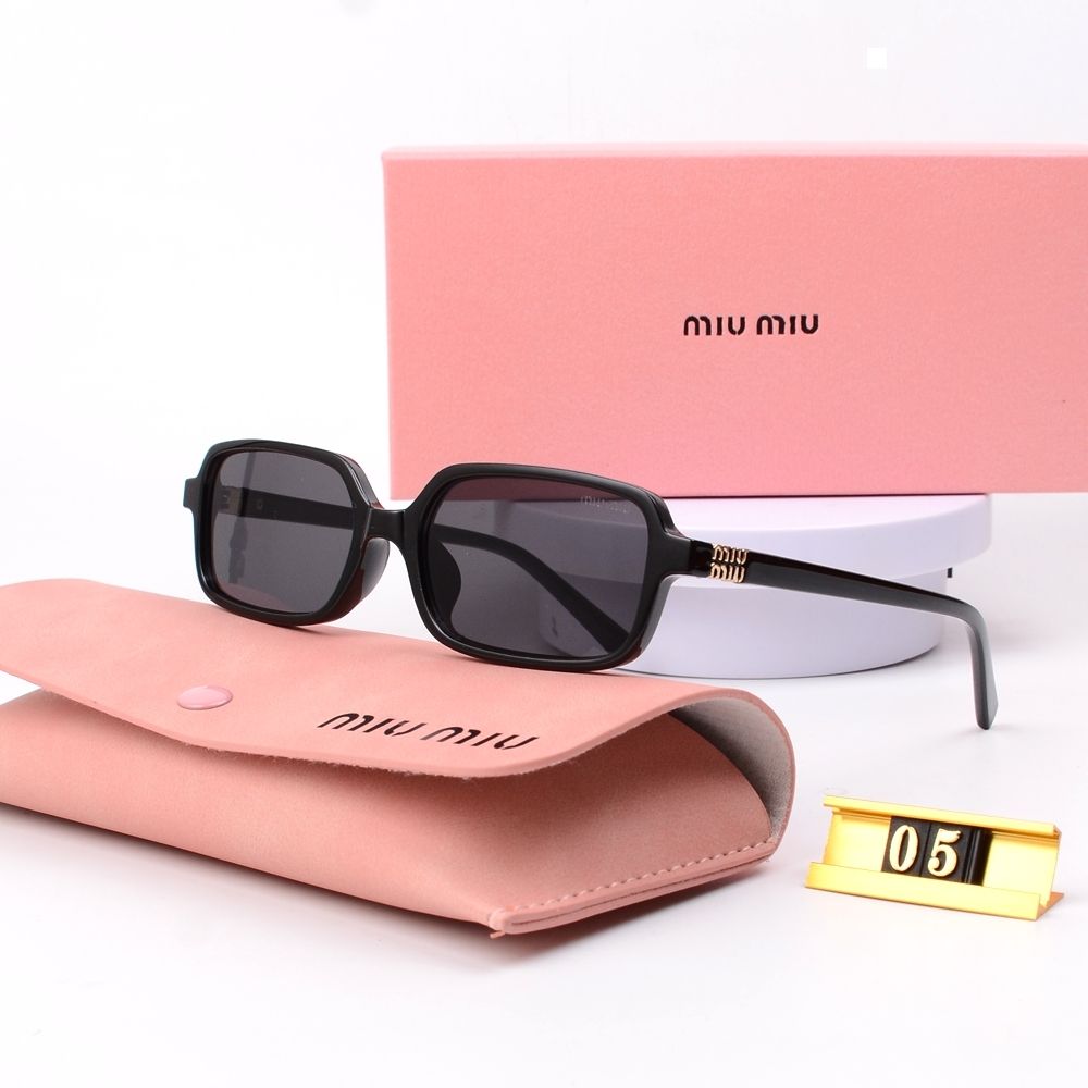 Leopard Print Square Frame Retro Glasses &amp; Sunglasses